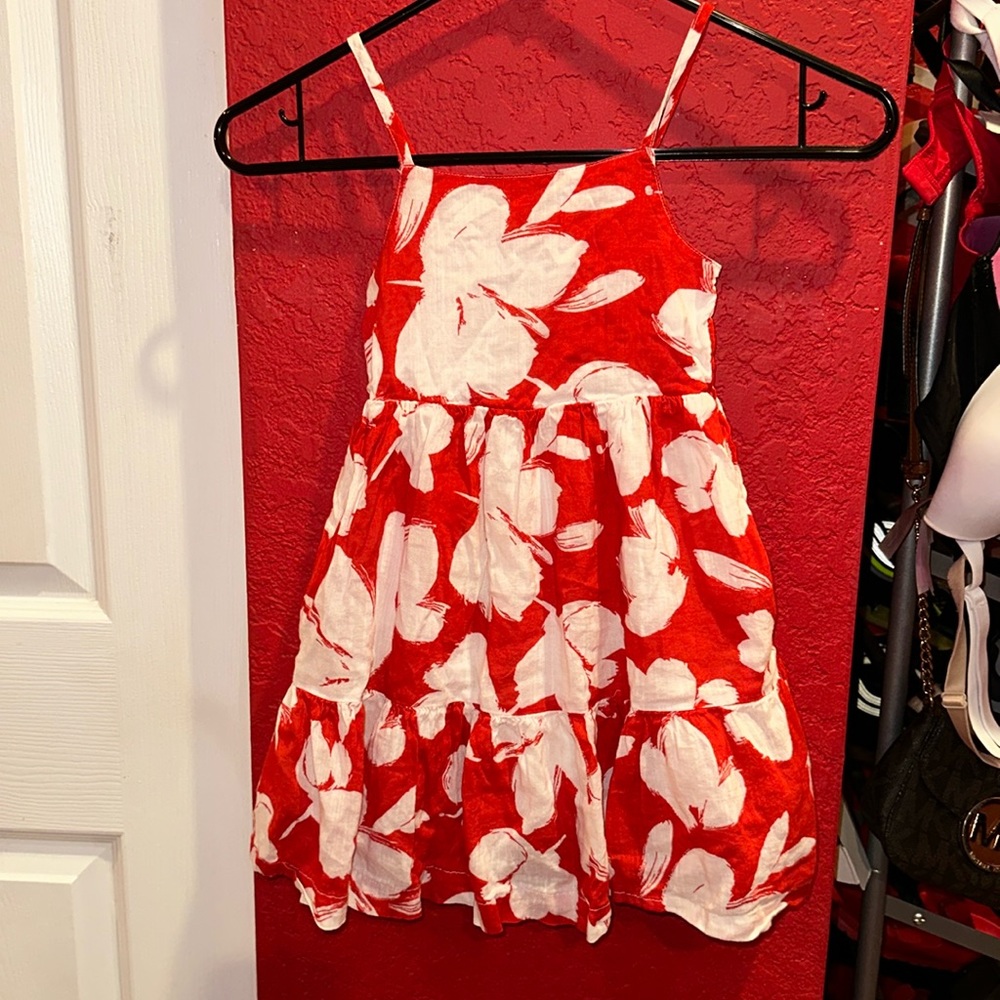 Baby gap hibiscus dress